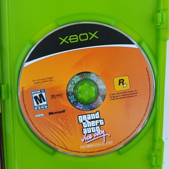 Lot of 2 Grand Theft Auto San Andreas / GTA III & Vice City The Xbox Collection - Picture 8 of 16